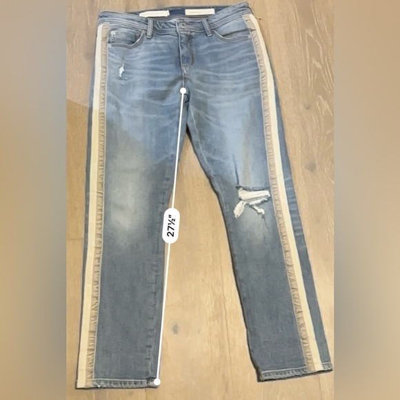 Pilcro and the Letterpress Slim Boyfriend Jeans Size 27 - Picture 13 of 14